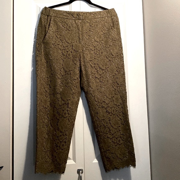 J. Crew Lace Pull On Pants - Picture 2 of 5